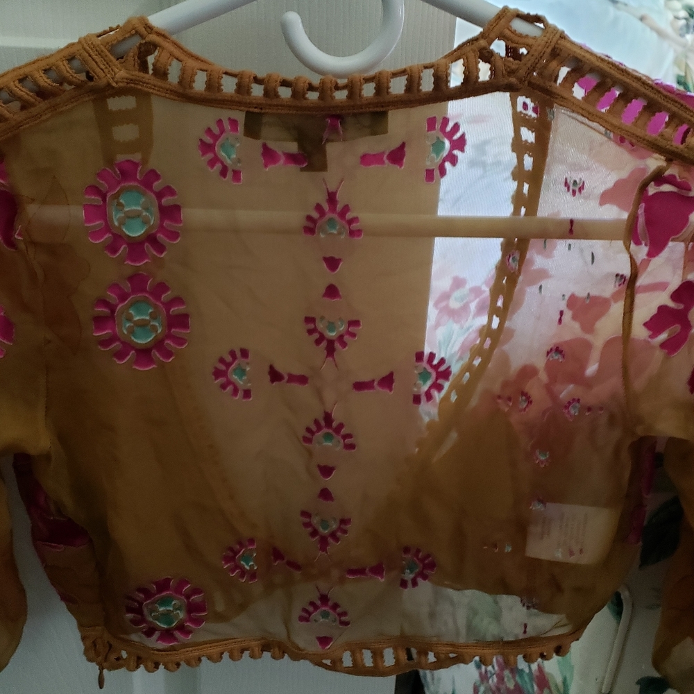 Beautiful For Love & Lemons Barcelona Crop Top - Picture 4 of 5